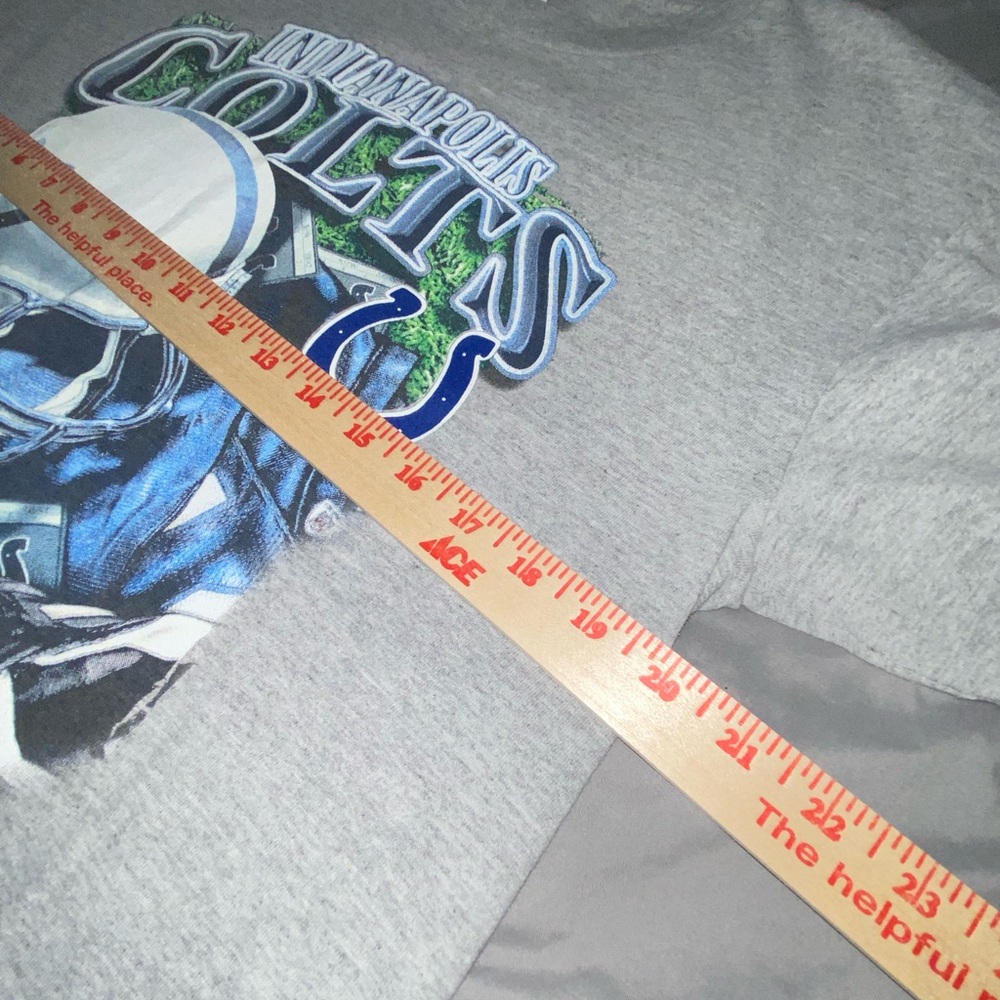 Vtg NFL Indianapolis Colts T Shirt Mens Medium NFC Dynasty Graphic Made in USA - Picture 2 of 4